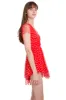 Vestido mini corazones flock sold by Shasa