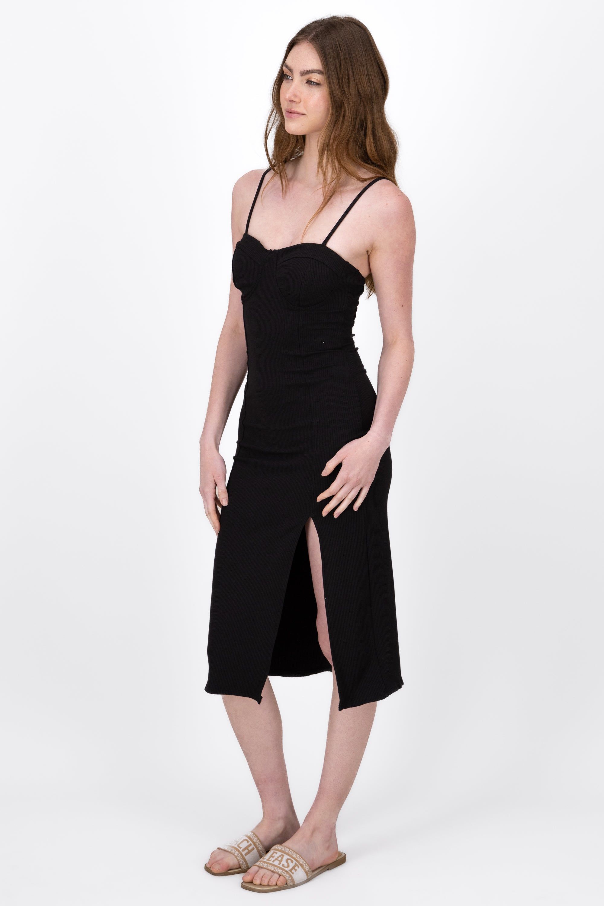 Vestido Maxi Con Copas Rib sold by Shasa product image thumbnail 3
