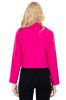 Saco crop cruzado con dettale de boton sold by Shasa