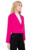 Saco crop cruzado con dettale de boton sold by Shasa