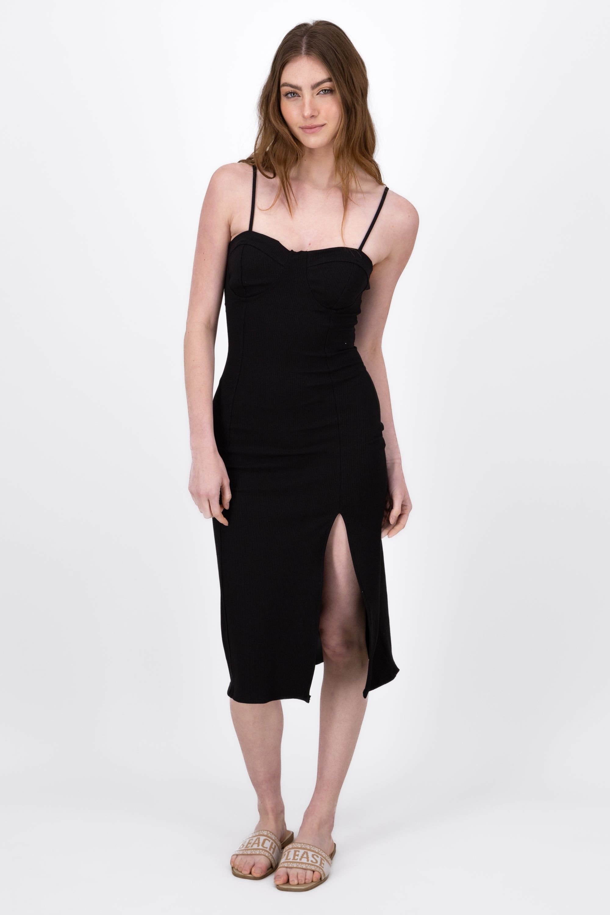 Vestido Maxi Con Copas Rib sold by Shasa product image thumbnail 2