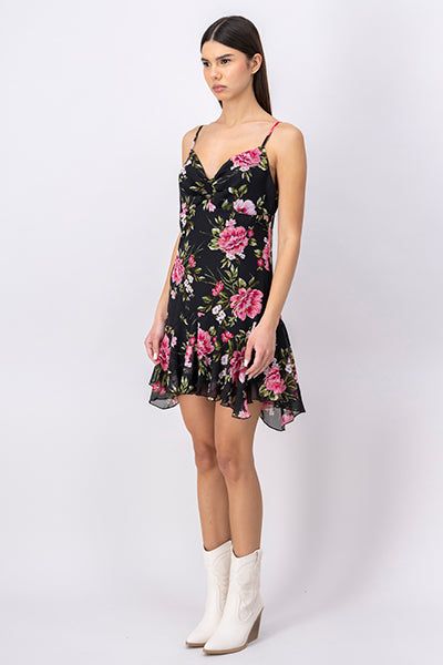 Vestido mini tirantes flores sold by Shasa product image thumbnail 3