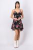 Vestido mini tirantes flores sold by Shasa