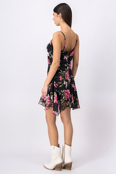Vestido mini tirantes flores sold by Shasa product image thumbnail 4