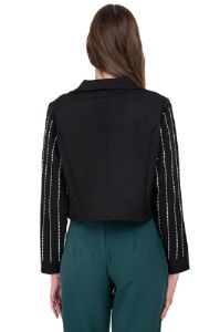Blazer crop lineas brillos sold by Shasa