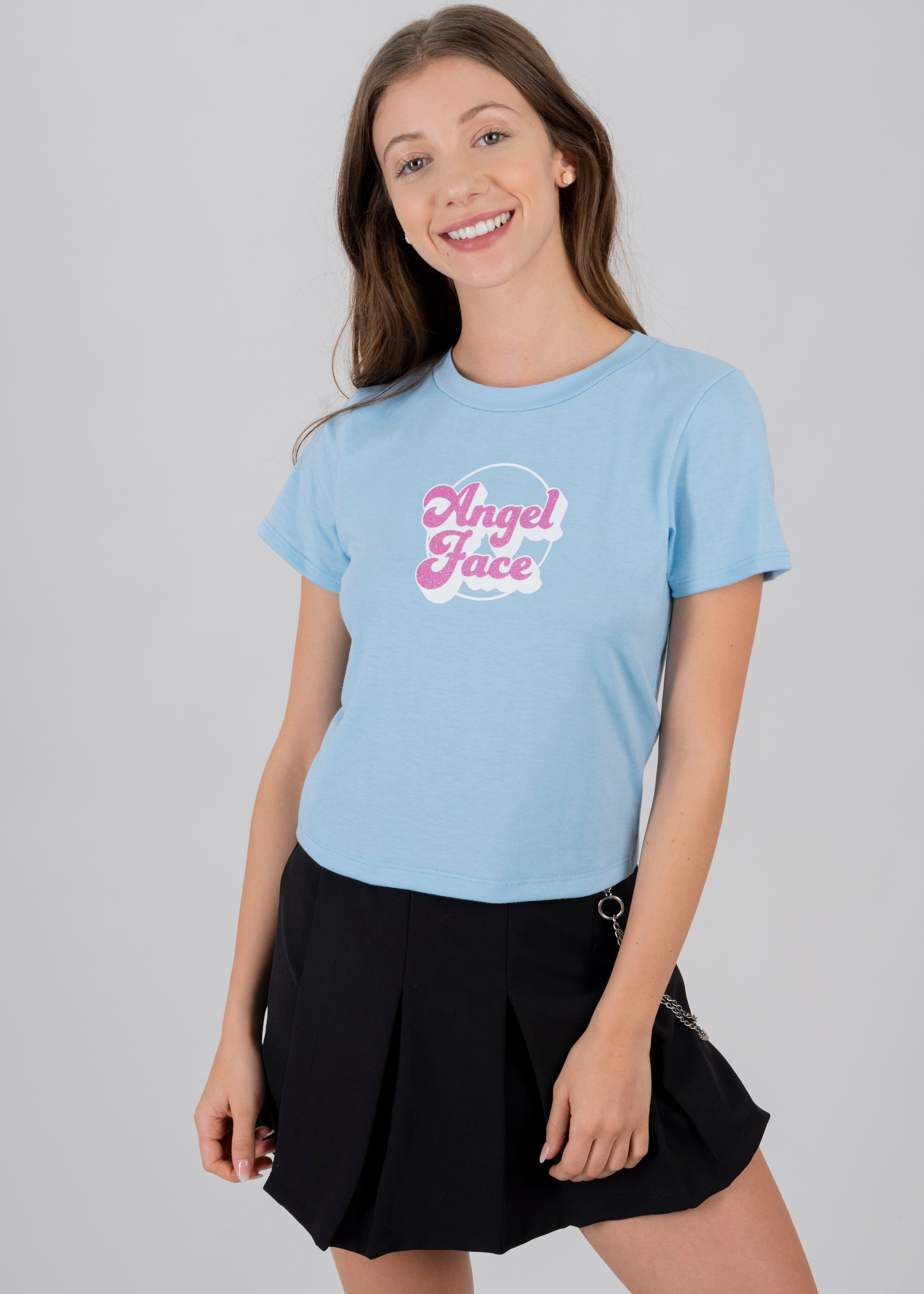 Playera básica Angel face sold by Shasa product image thumbnail 2