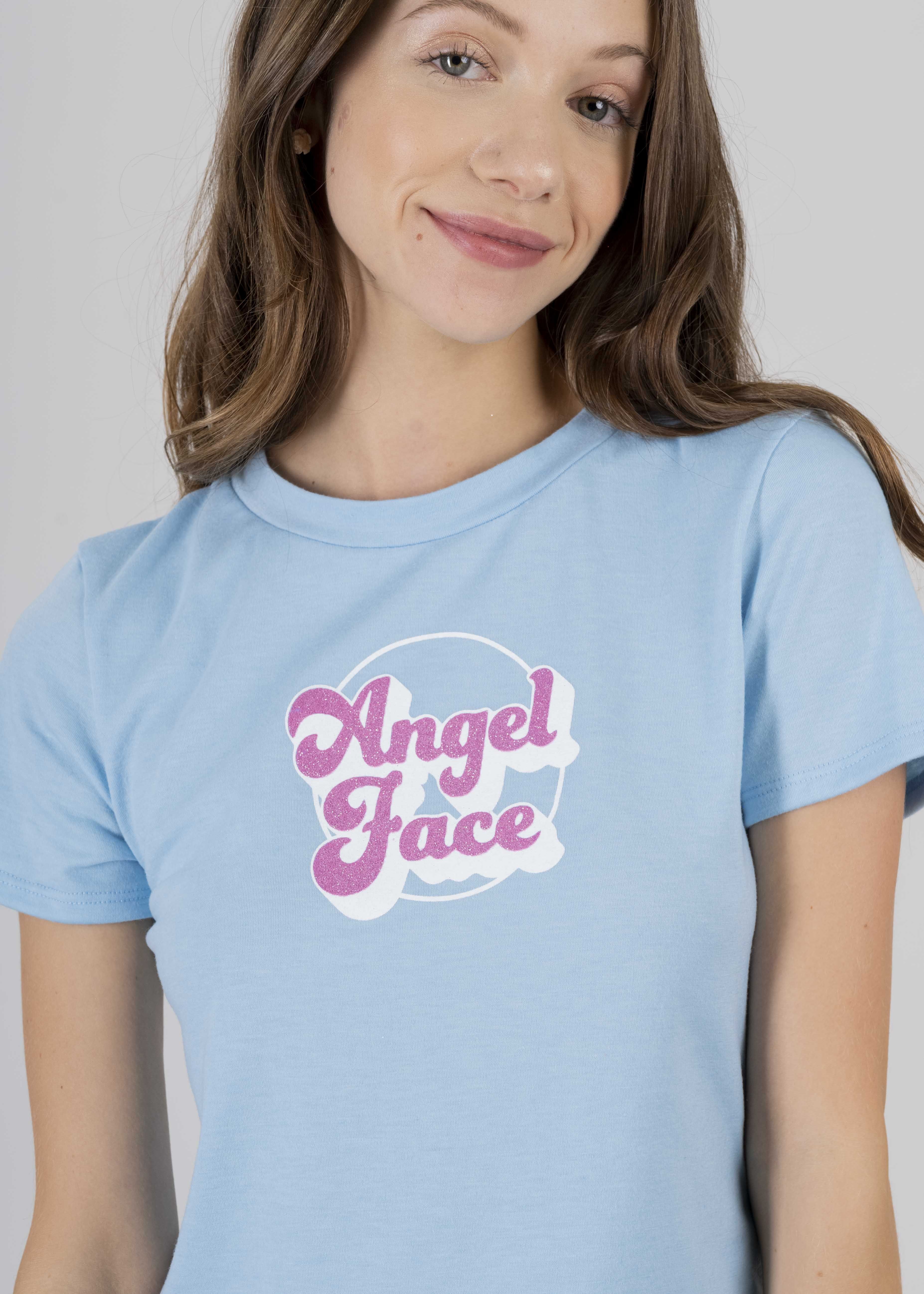 Playera básica Angel face sold by Shasa product image thumbnail 5