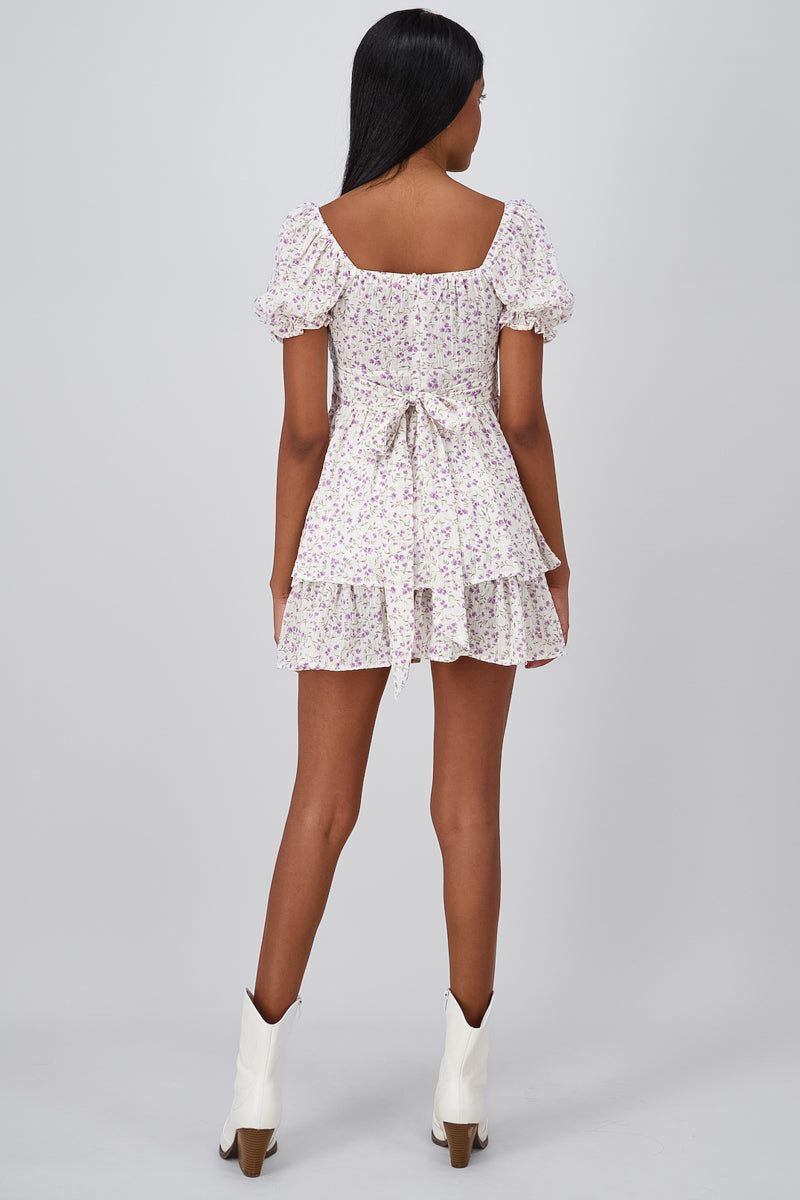 Vestido mini flores sold by Shasa product image thumbnail 4