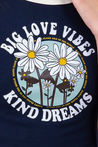 Playera Crop Frase Flores sold by Shasa product image thumbnail 5