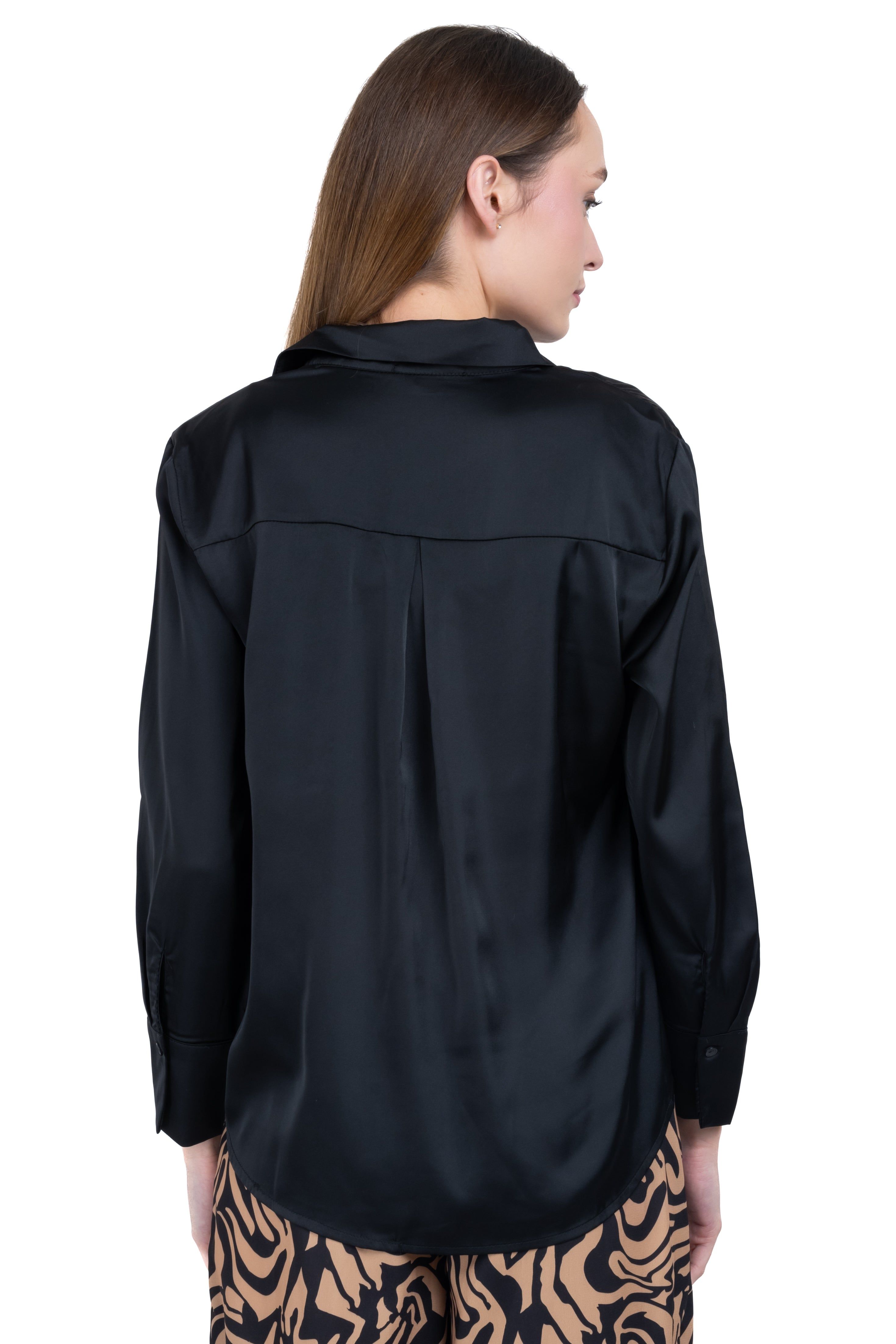 Camisa satinada manga larga sold by Shasa product image thumbnail 4