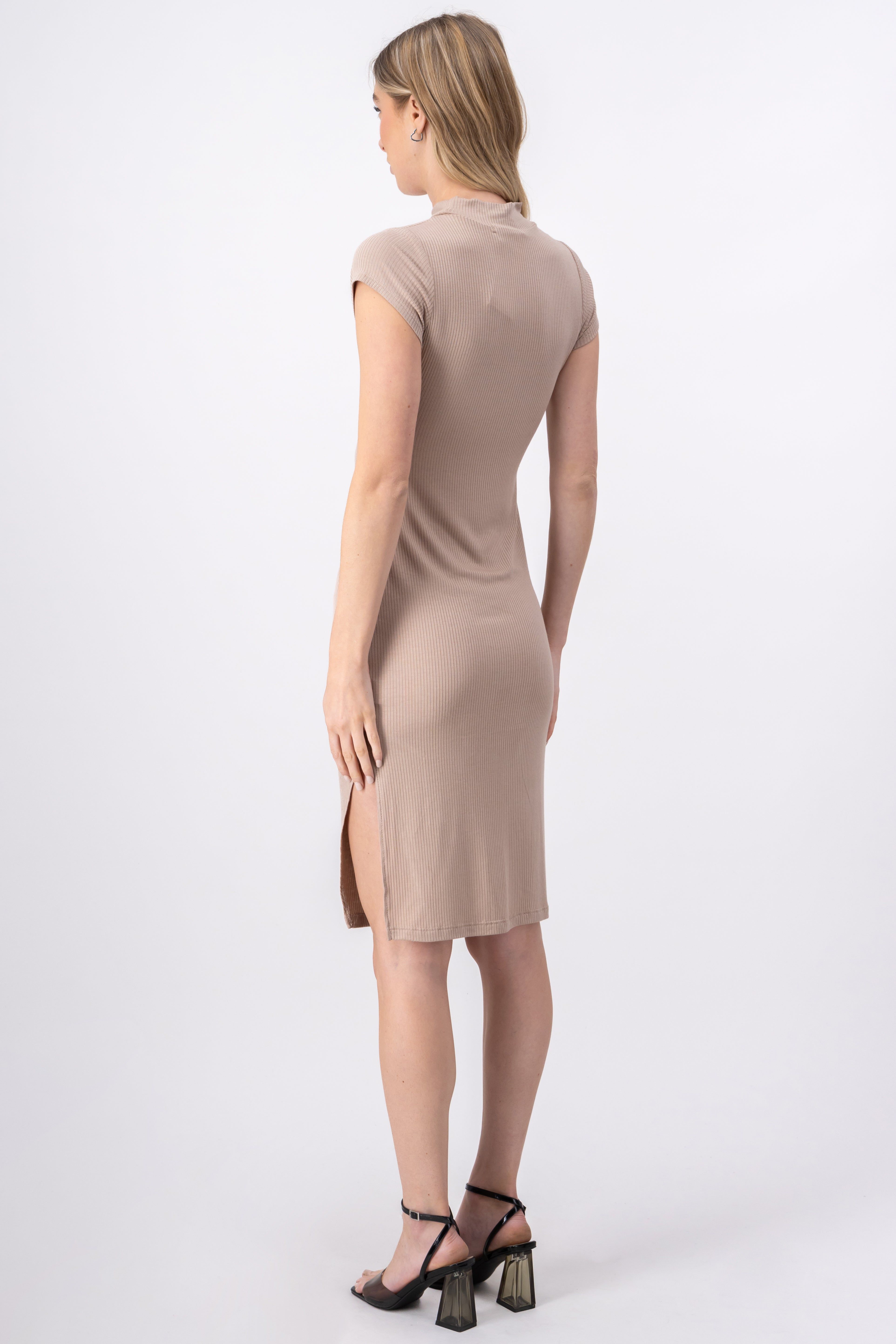 Vestido midi ajustado manga corta sold by Shasa product image thumbnail 4