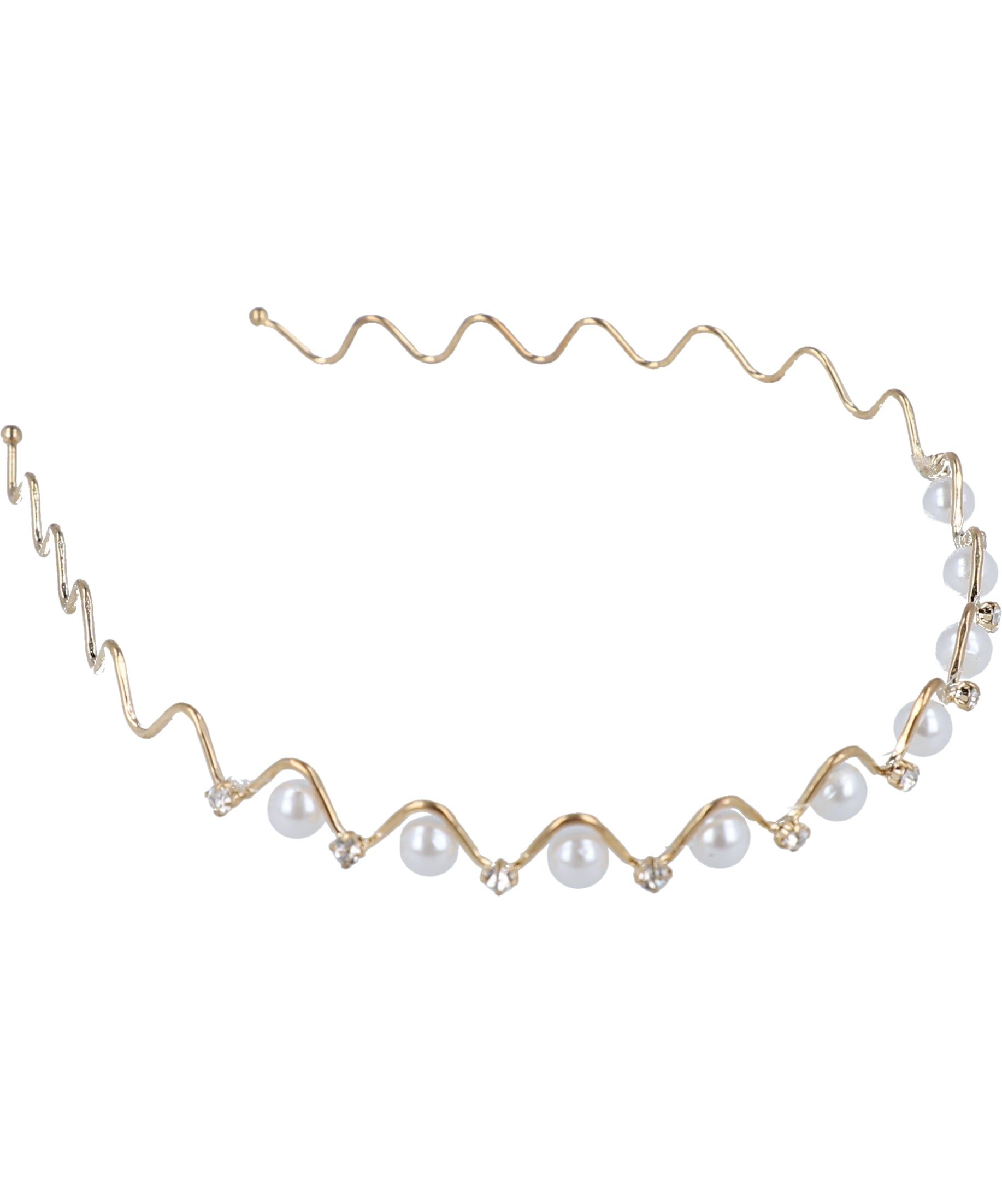 Diadema curva perlas sold by Shasa product image thumbnail 4