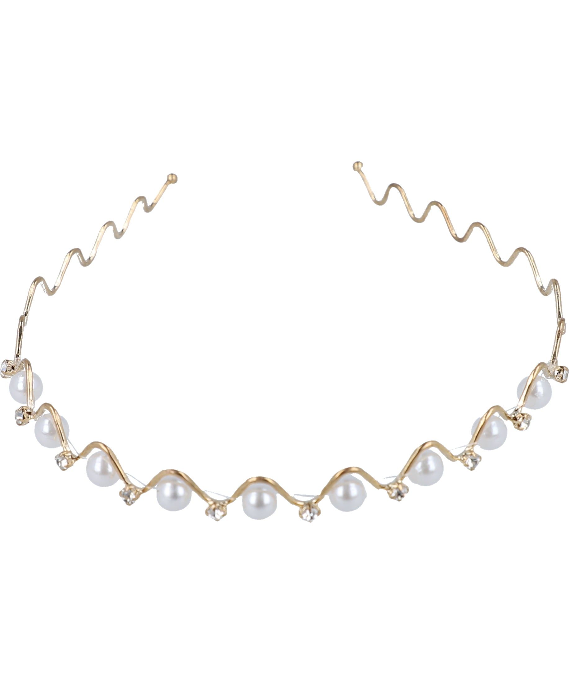 Diadema curva perlas sold by Shasa product image thumbnail 3