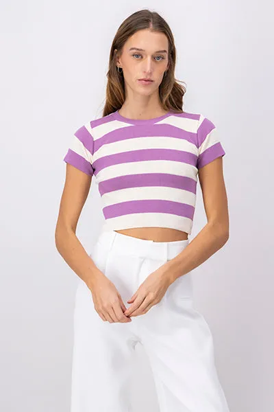 Top Tejido Suave Manga Corta sold by Shasa