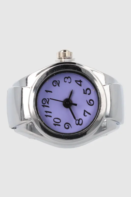 Anillo reloj cara color sold by Shasa
