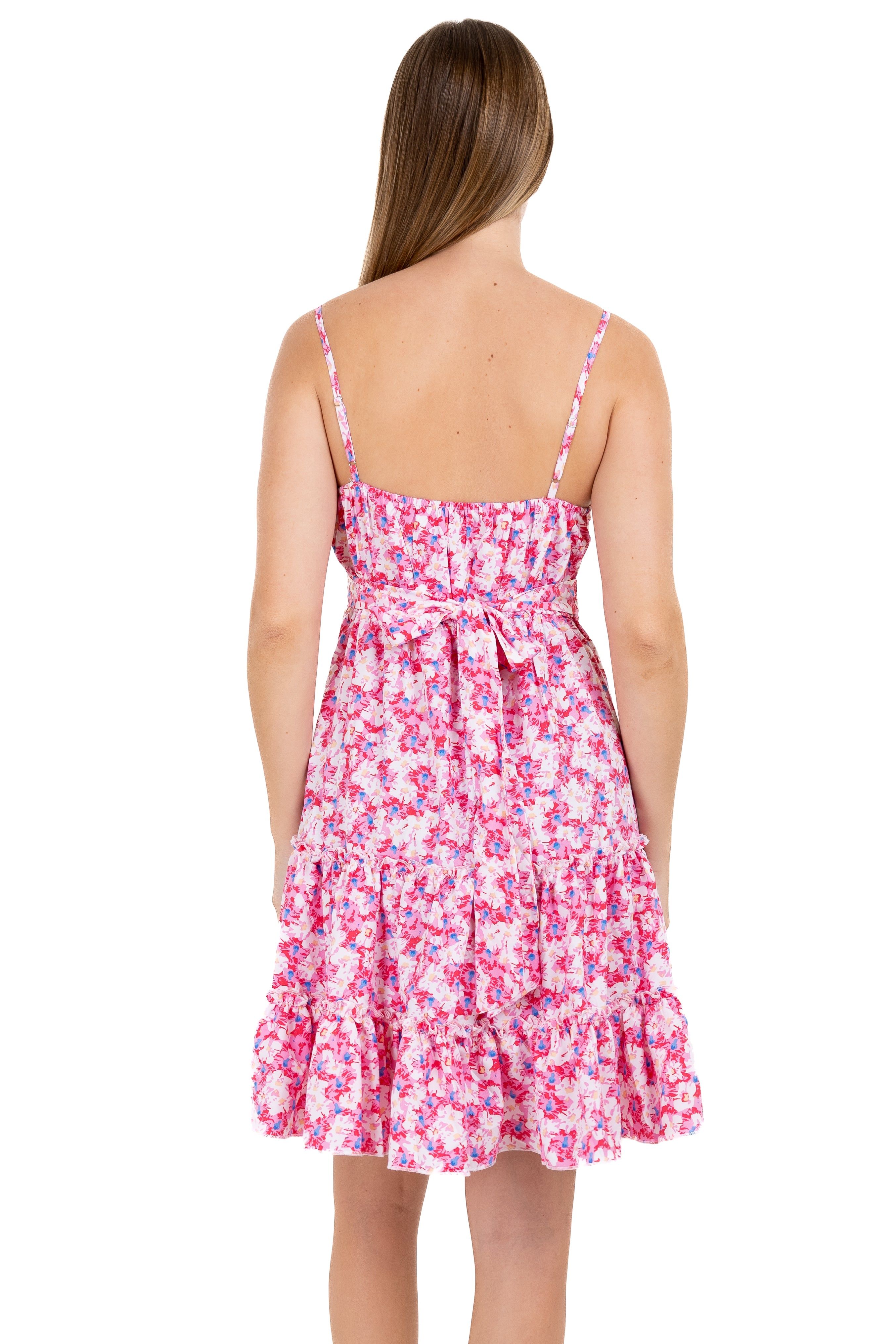 Vestido mini flores escote corazón sold by Shasa product image thumbnail 4