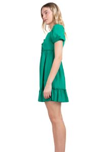 Vestido mini manga corta abullonada sold by Shasa
