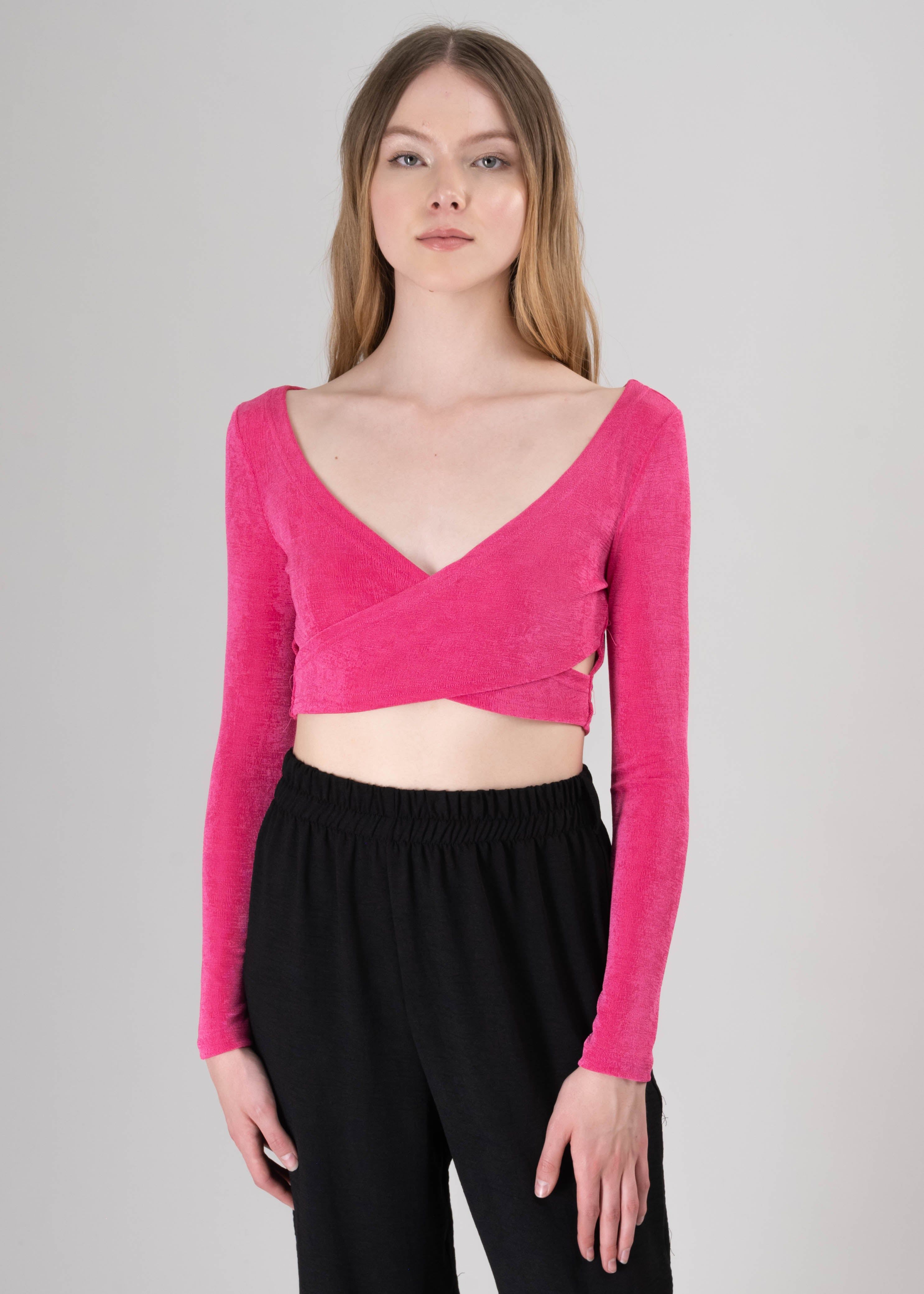 Top cruzado cuello v manga larga sold by Shasa product image thumbnail 2