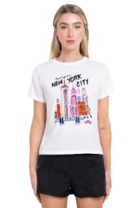 Playera manga corta New York City sold by Shasa