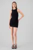 Vestido de mesh con frunce liso sold by Shasa