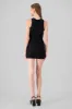 Vestido de mesh con frunce liso sold by Shasa