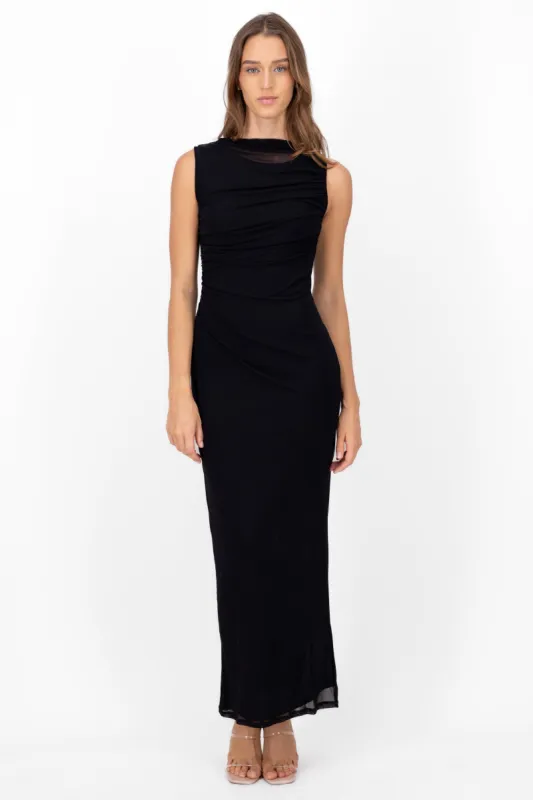 Vestido de mesh liso sold by Shasa