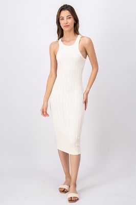 Vestido midi textura trenzada sold by Shasa