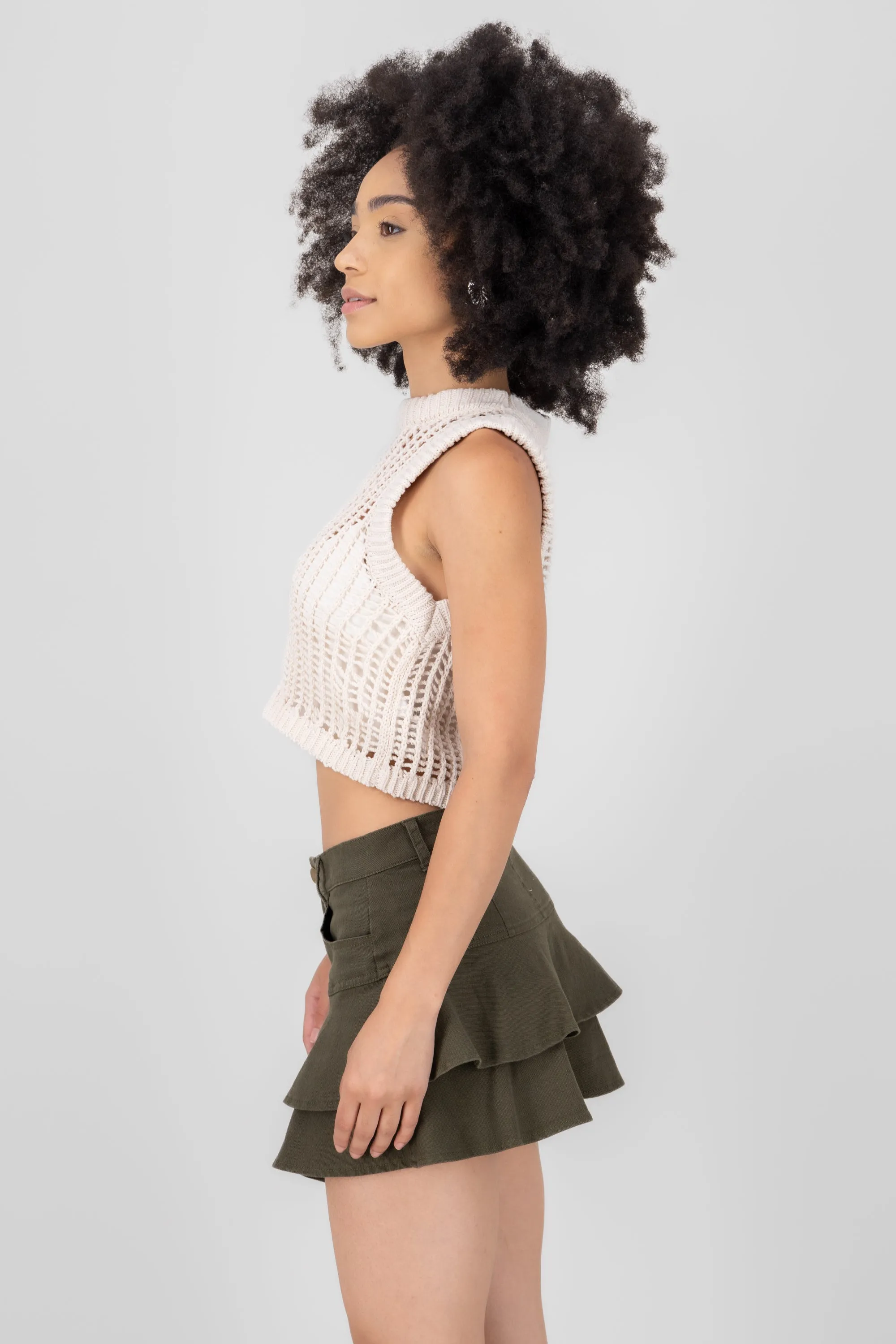 Chaleco tejido abierto sold by Shasa product image thumbnail 3