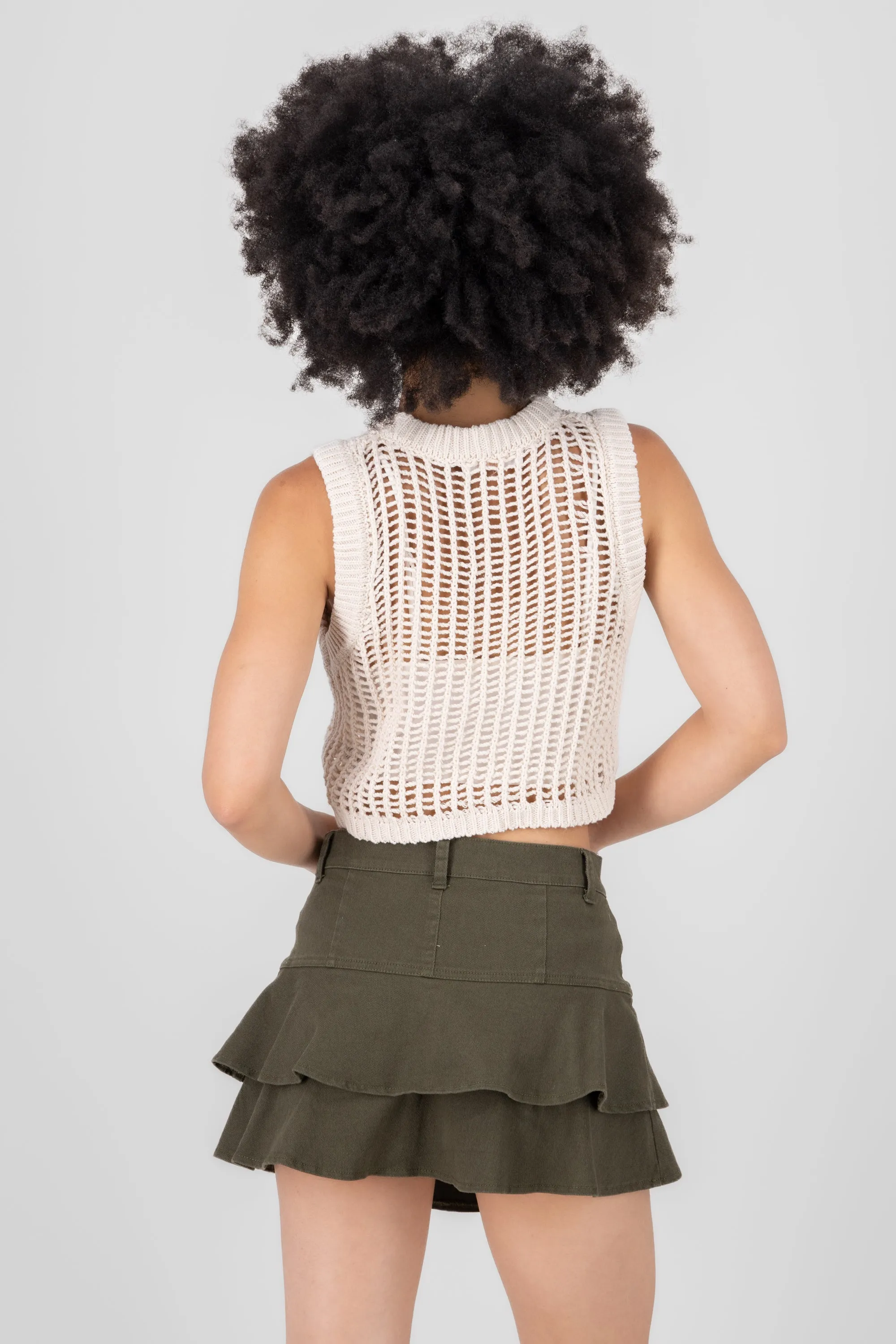 Chaleco tejido abierto sold by Shasa product image thumbnail 4