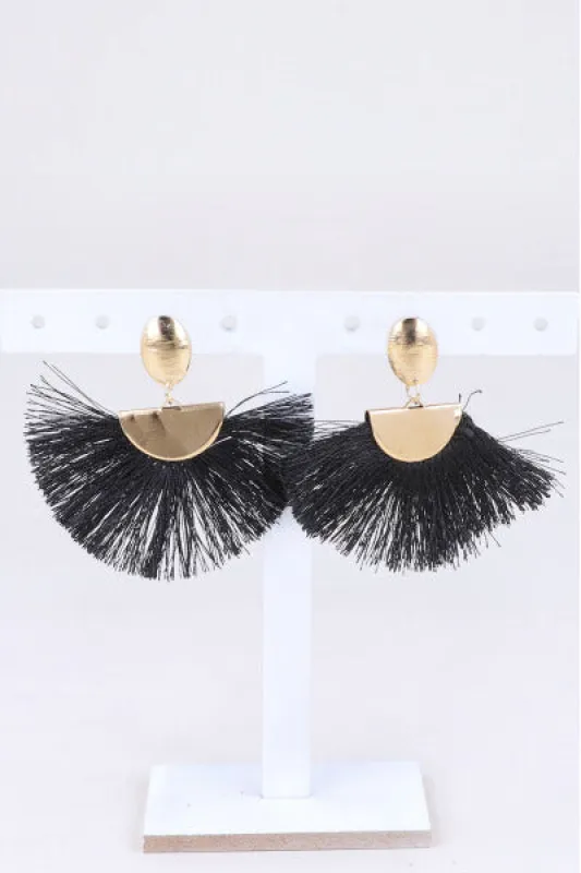 Aretes Fleco Abanico sold by Shasa