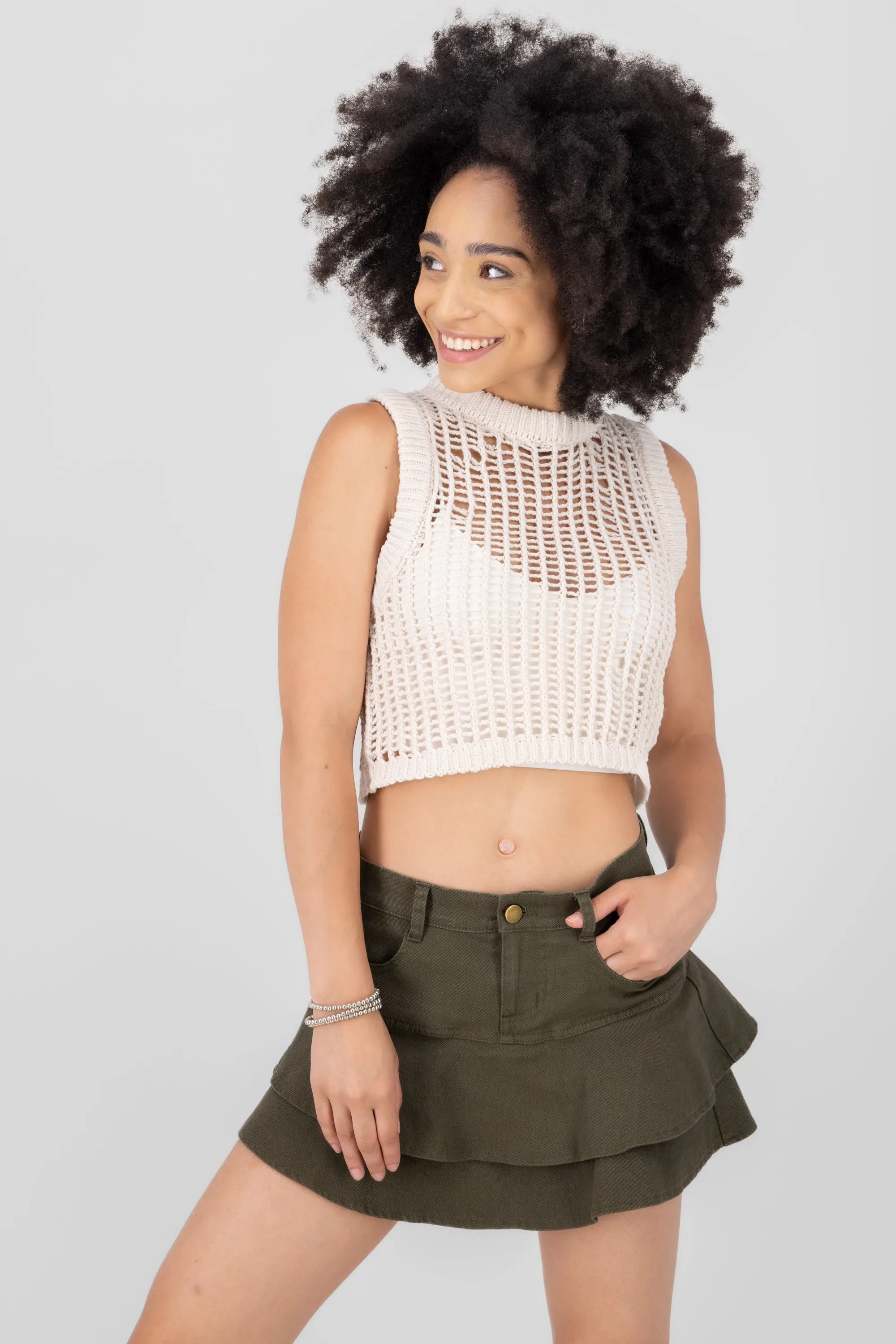 Chaleco tejido abierto sold by Shasa product image thumbnail 2