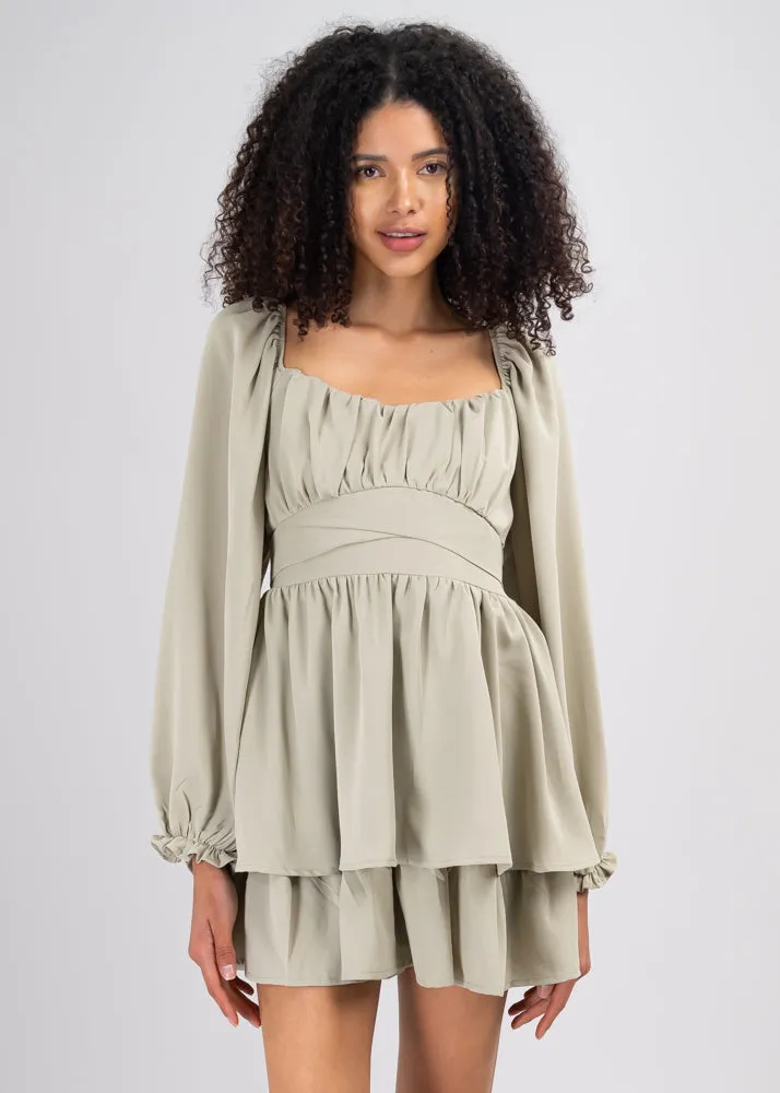 Vestido Mini Olanes Manga Larga sold by Shasa product image thumbnail 2