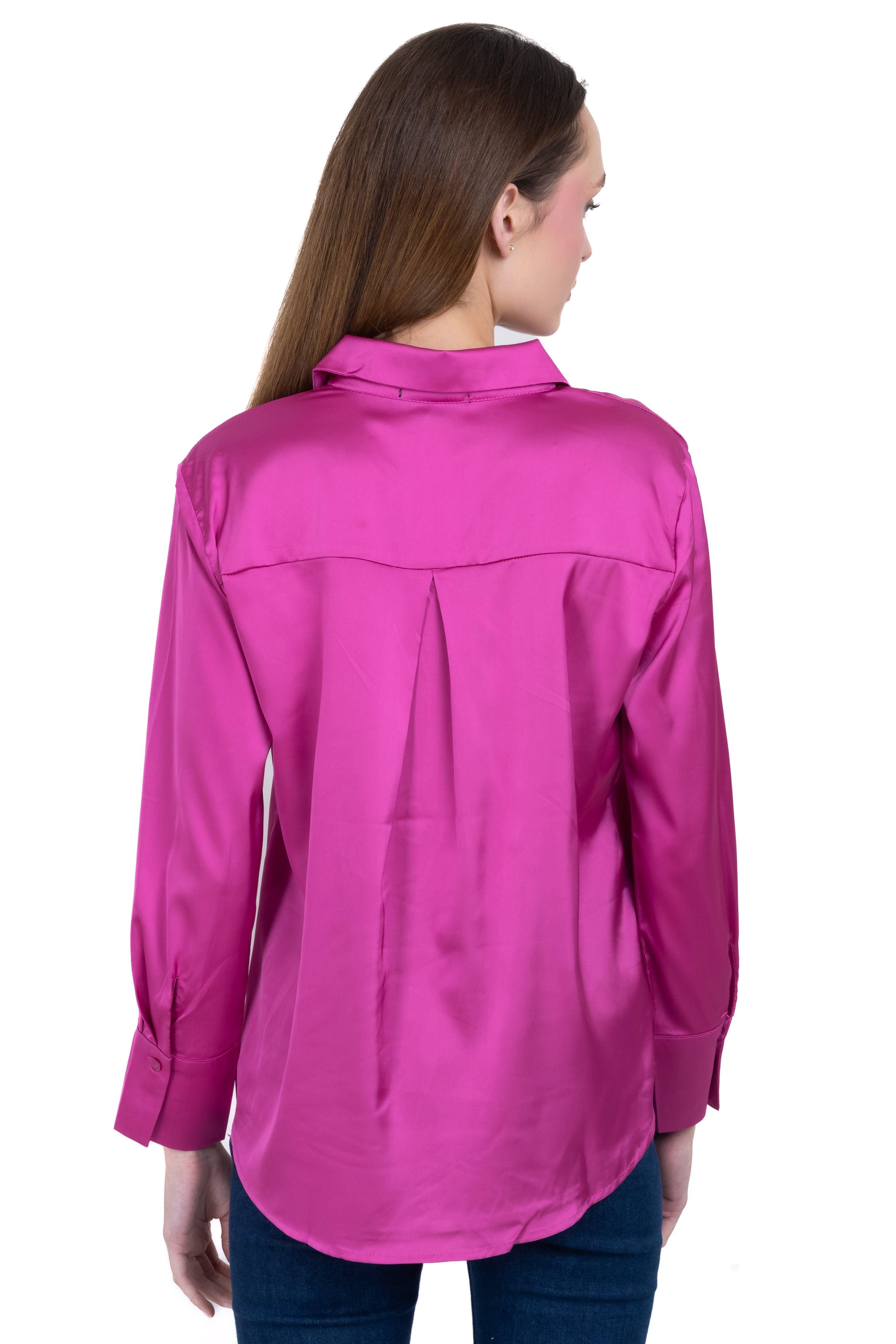 Camisa satinada manga larga sold by Shasa product image thumbnail 4