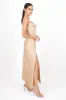 Vestido Maxi Asimetrico Cuello Cascada sold by Shasa
