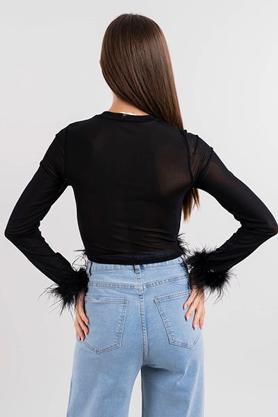 Top mesh plumas sold by Shasa product image thumbnail 4