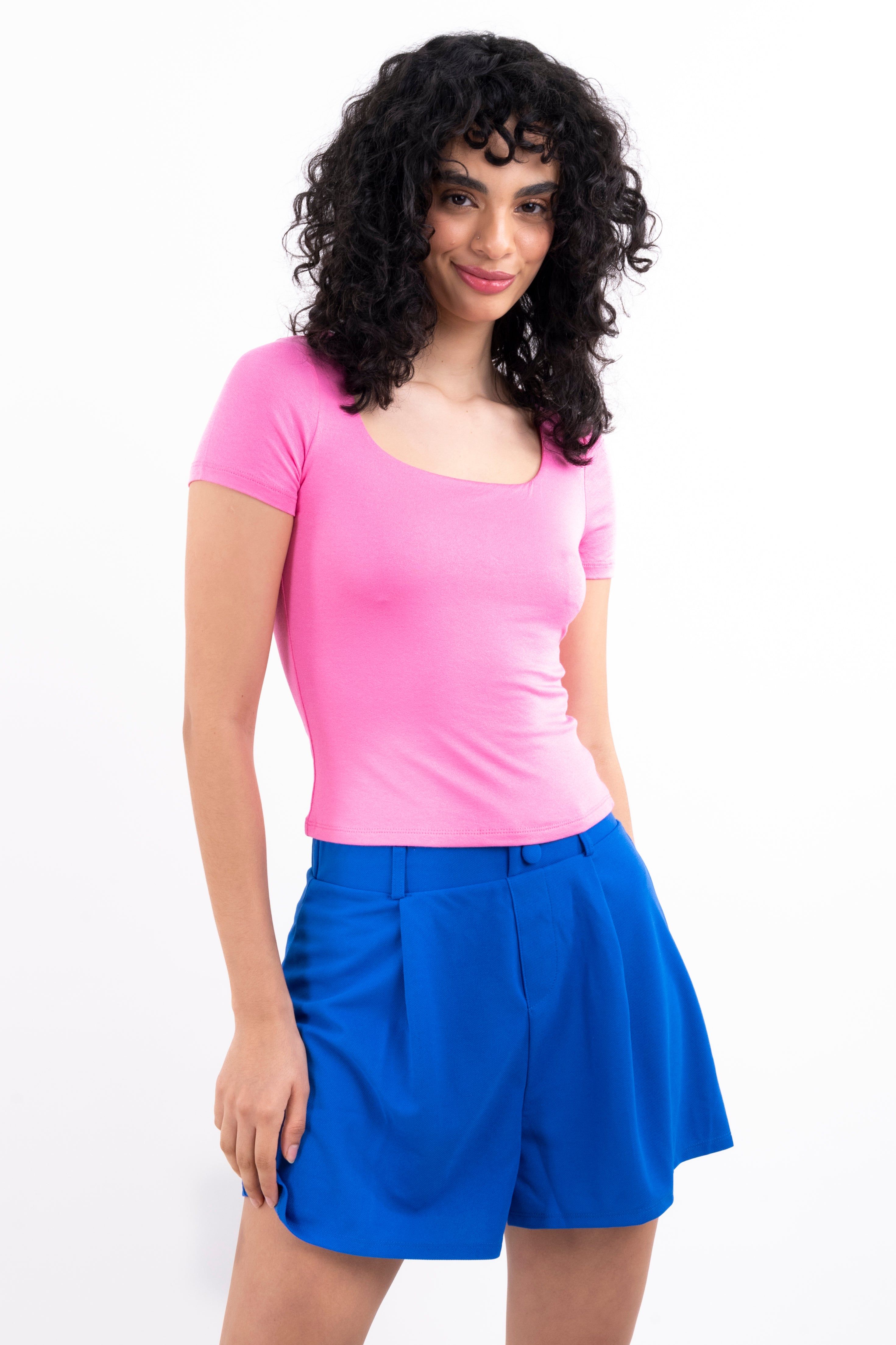 Playera tejido doble manga corta sold by Shasa product image thumbnail 2