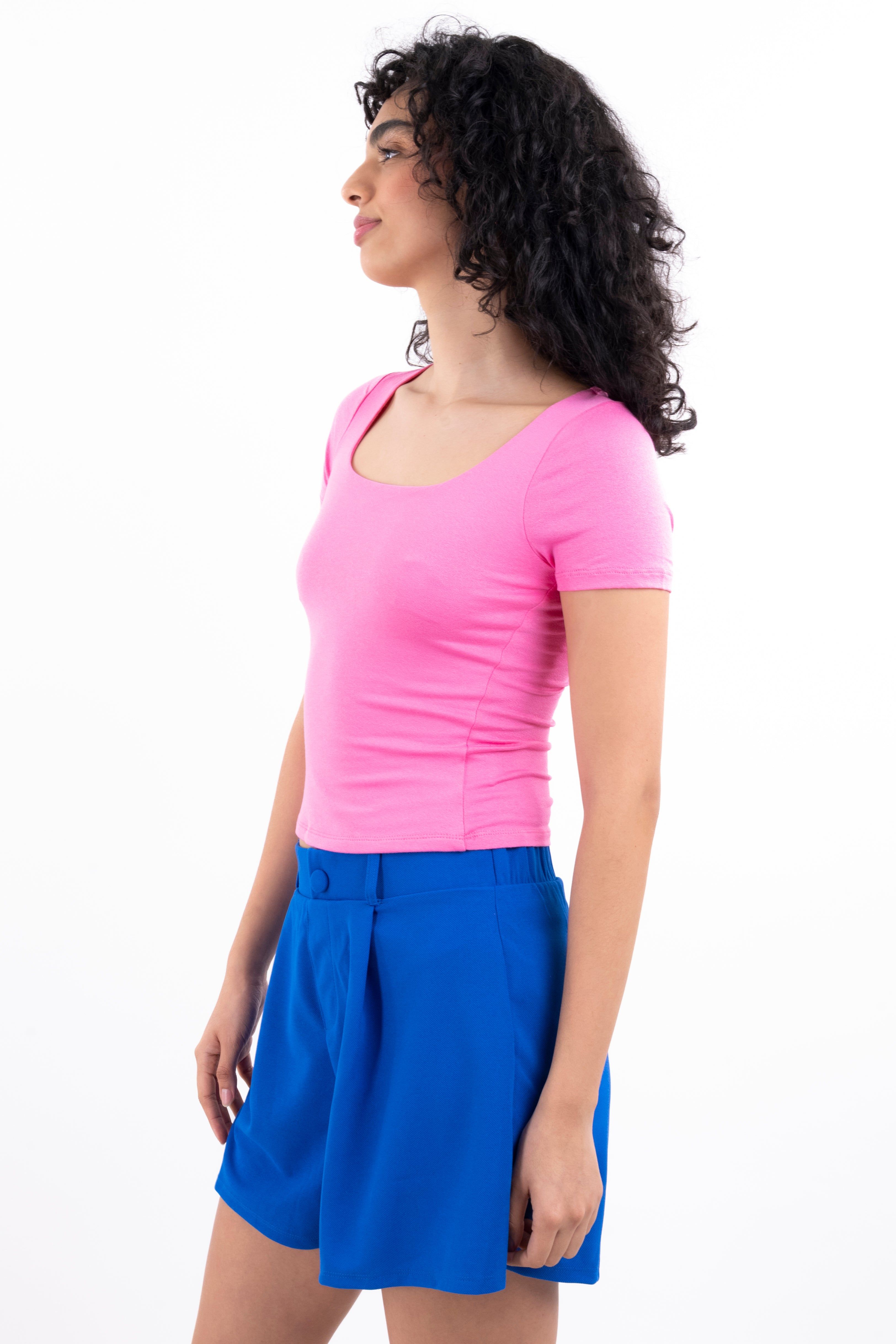 Playera tejido doble manga corta sold by Shasa product image thumbnail 3