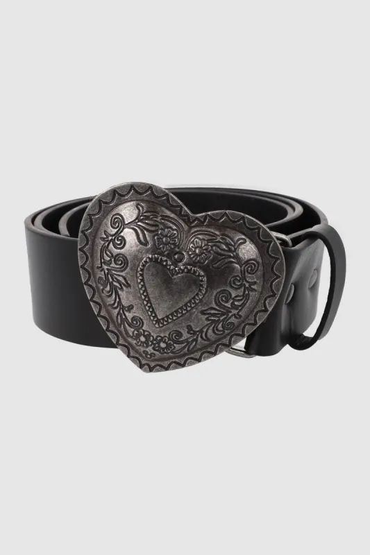 Cinturon hebilla corazon boho sold by Shasa