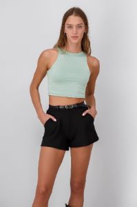 Top Sin Manga Cuello Redondo sold by Shasa