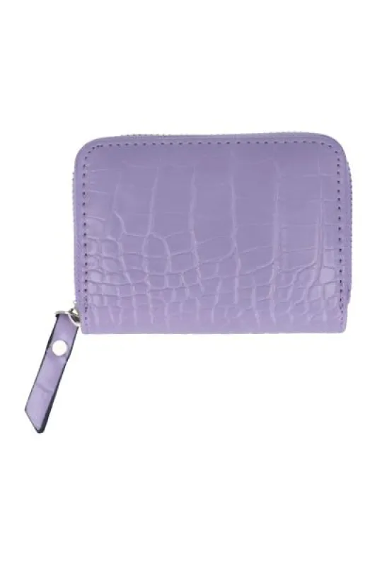 Cartera monocolor textura croco sold by Shasa