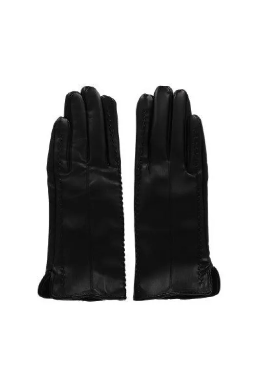 Guantes efecto piel trenzas sold by Shasa