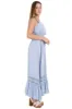 Vestido maxi cintura fruncida sold by Shasa