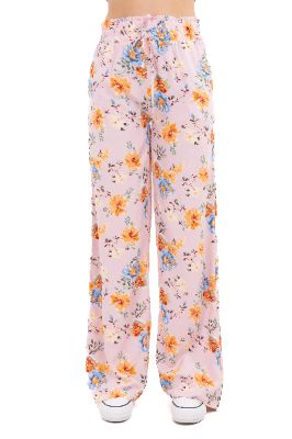 Pantalón recto estampado floreado sold by Shasa
