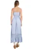 Vestido maxi cintura fruncida sold by Shasa