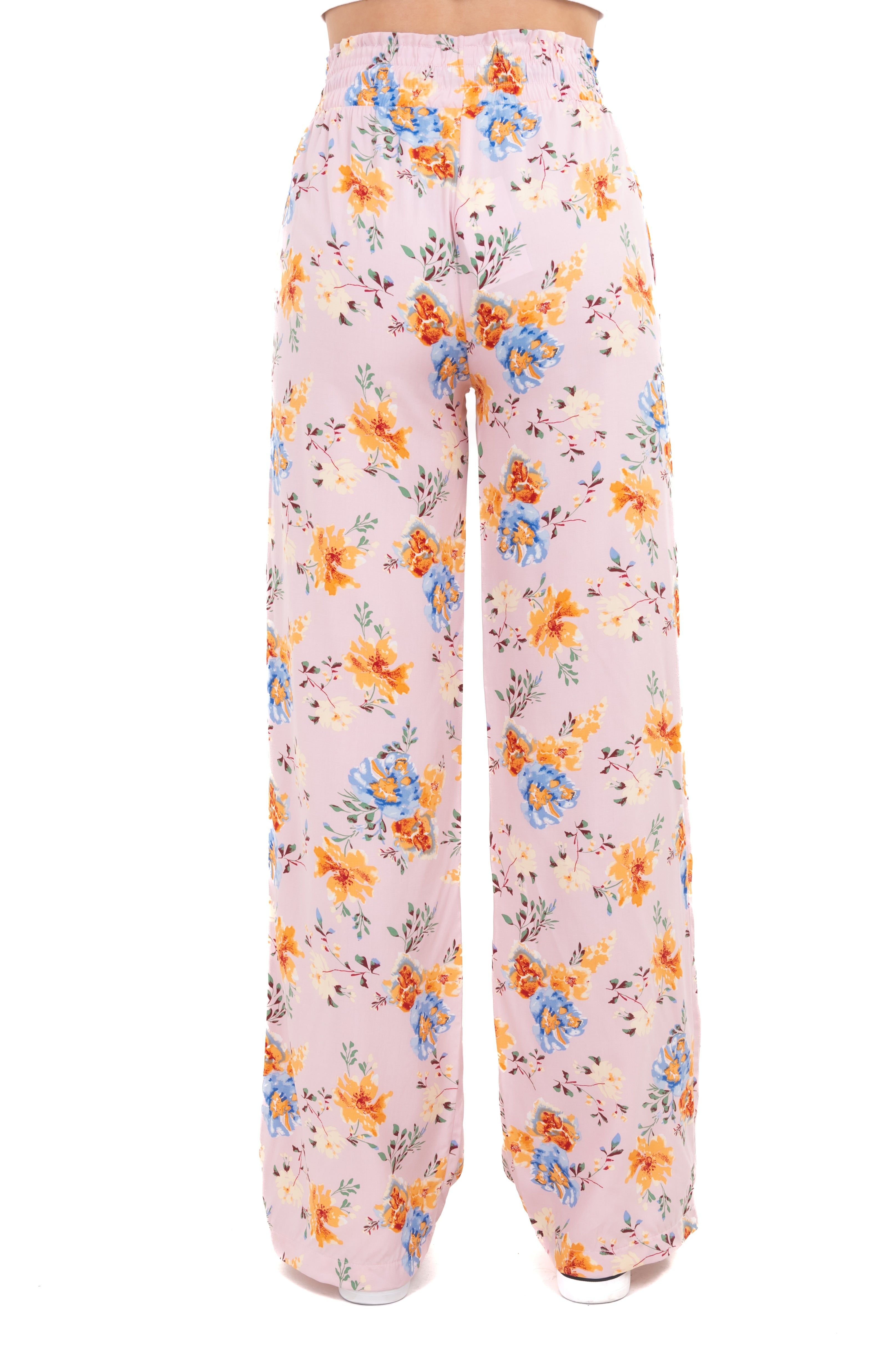 Pantalón recto estampado floreado sold by Shasa product image thumbnail 4