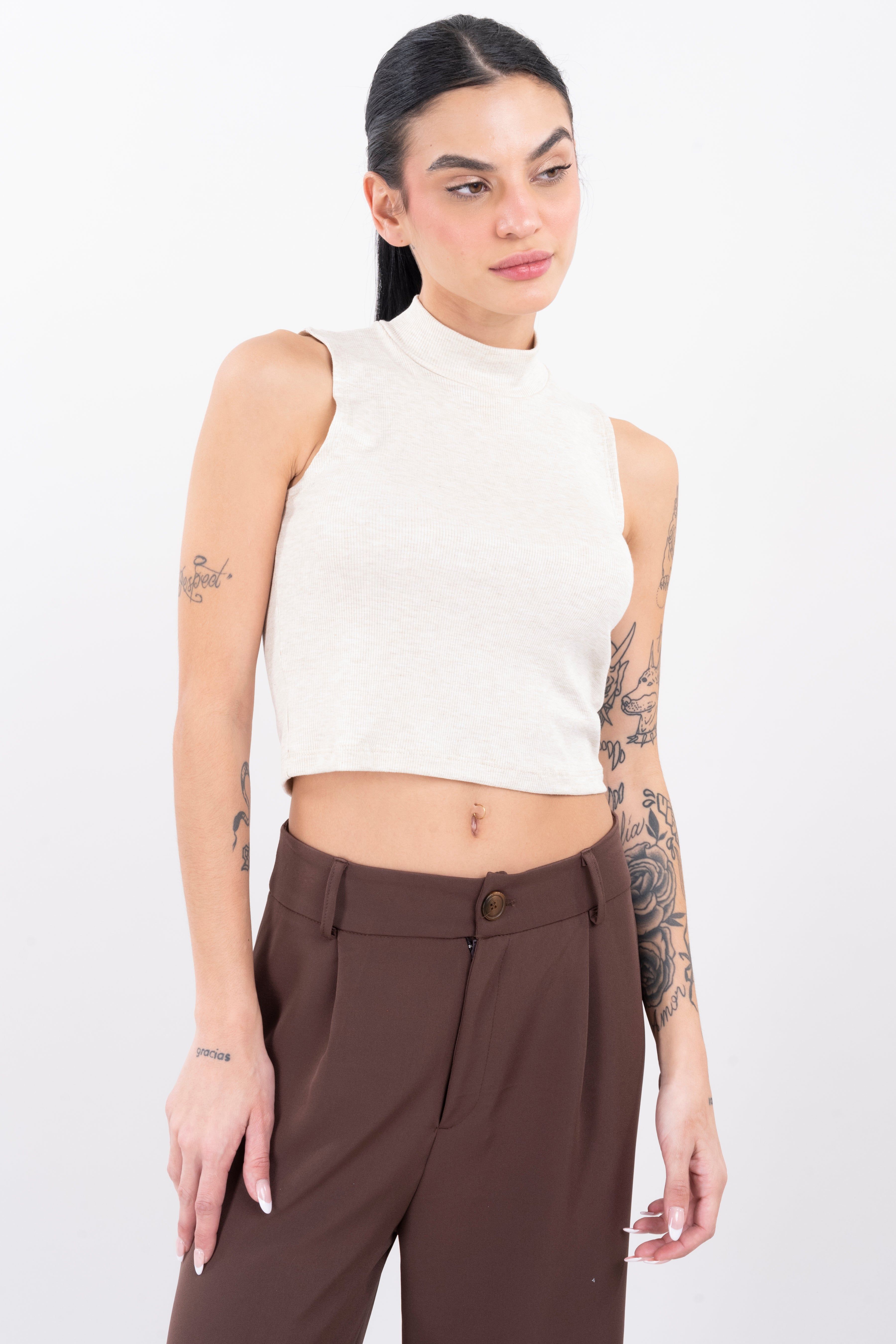 Top liso cuello alto sold by Shasa product image thumbnail 2