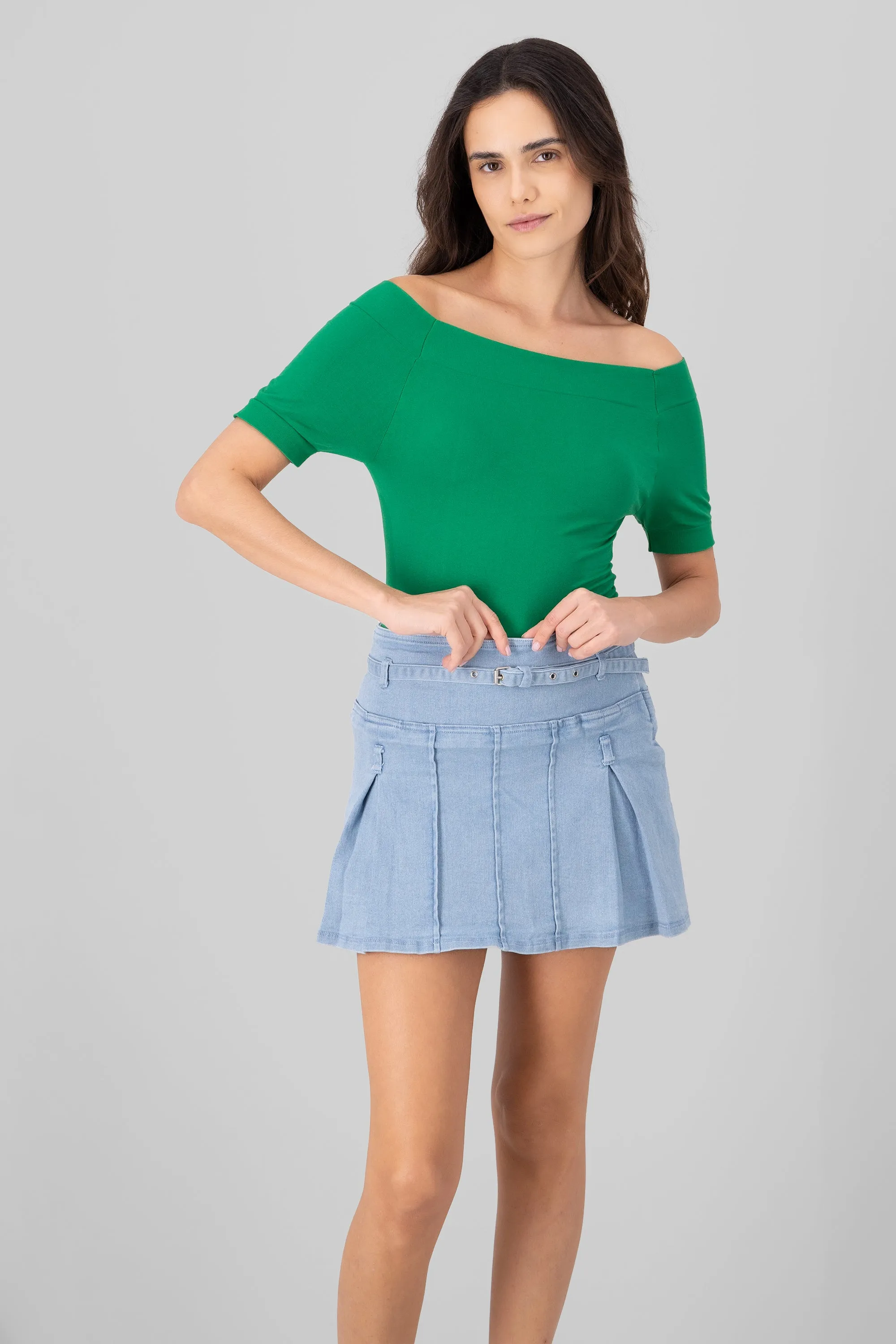 Bodysuit Liso Hombros Descubiertos sold by Shasa product image thumbnail 2