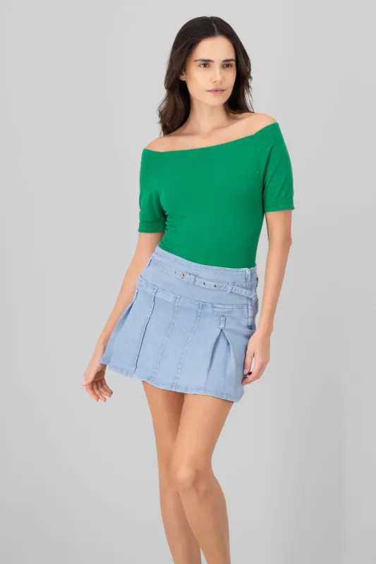 Bodysuit Liso Hombros Descubiertos sold by Shasa