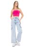 Pantalón denim straight sold by Shasa