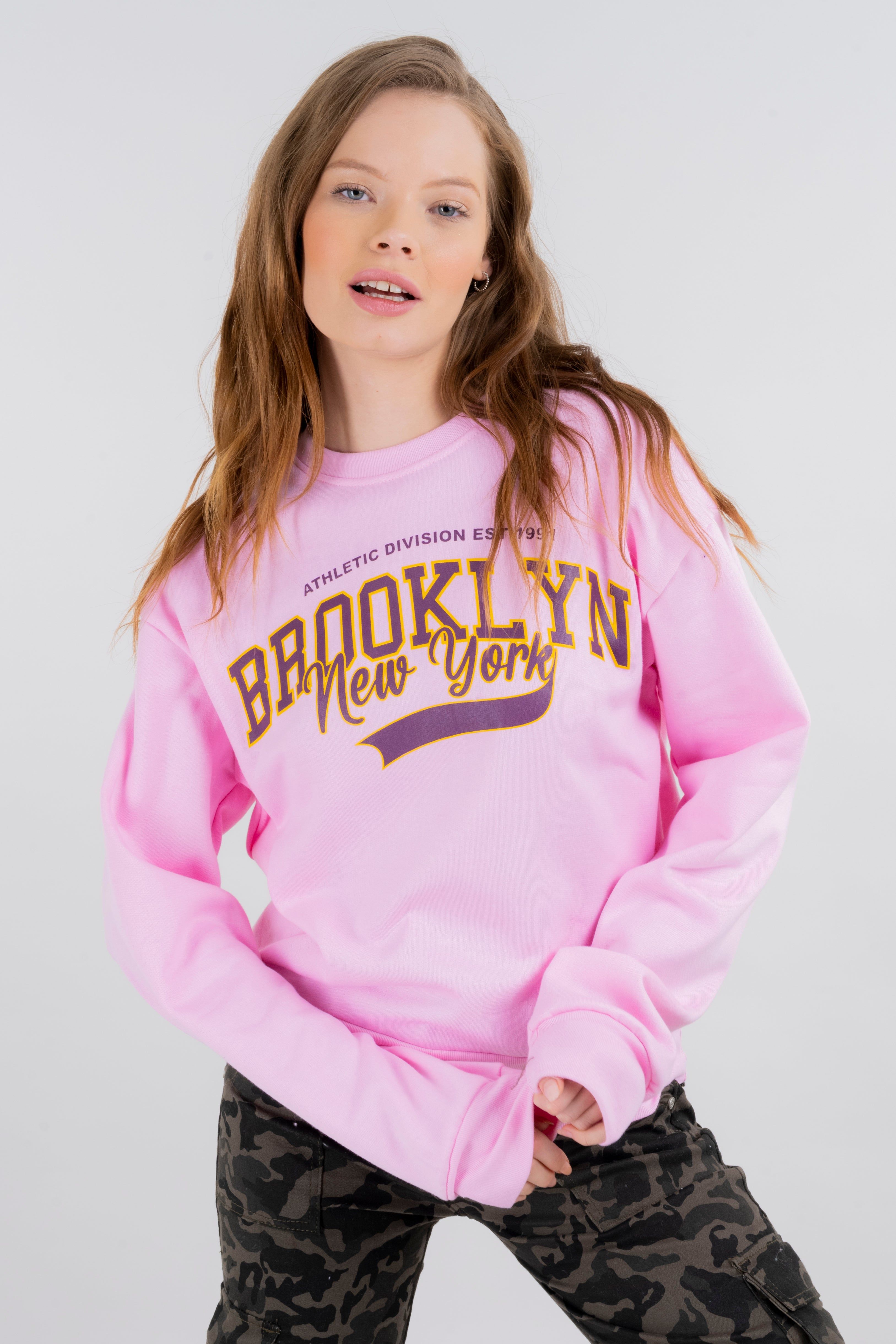 Sudadera cuello redondo Brooklyn sold by Shasa